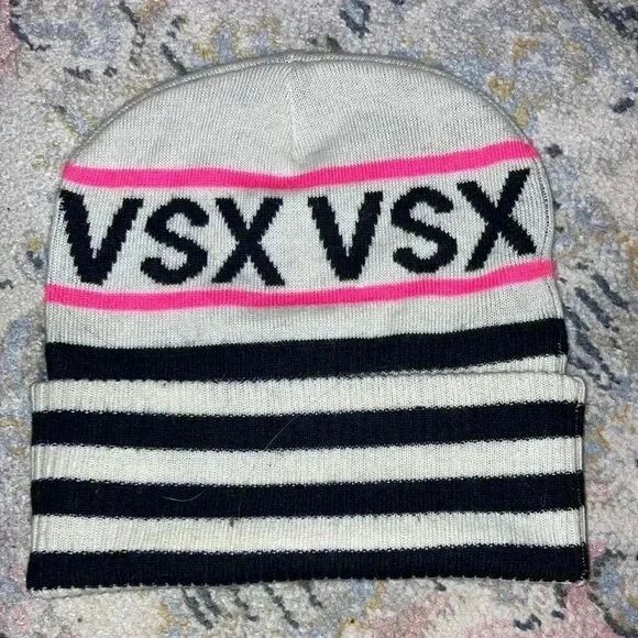 VSX Victoria’s Secret sport stocking cap one size and cute gloves - Picture 2 of 6